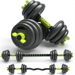 OZIO FITNESS Juego Kit 40 Kg De Mancuernas 4 En 1 MultiFit