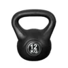 IVOL Kettlebell 12 Kg - Plástico - Para Uso Interior Y Exterior - Negro -Fitness cardio Ventas kettlebell 12 kg plastico para uso interior y exterior negro