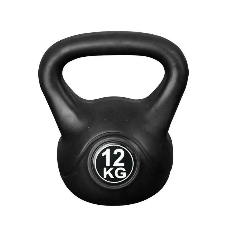 IVOL Kettlebell 12 Kg - Plástico - Para Uso Interior Y Exterior - Negro 3 IVOL Kettlebell 12 Kg - Plástico - Para Uso Interior Y Exterior - Negro