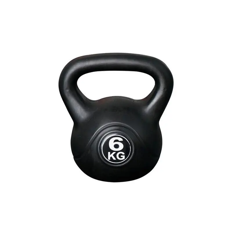 IVOL Kettlebell 6 Kg - Plástico - Para Uso Interior Y Exterior - Negro 3 IVOL Kettlebell 6 Kg - Plástico - Para Uso Interior Y Exterior - Negro