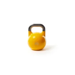 SINGULAR WOD KETTLEBELL COMPETICION PESA RUSA 16 KG AMARILLA MATE -Fitness cardio Ventas kettlebell competicion pesa rusa 16 kg amarilla mate 2