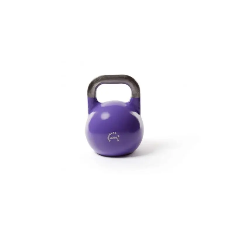 SINGULAR WOD KETTLEBELL COMPETICION PESA RUSA 20 KG MORADA MATE 5 SINGULAR WOD KETTLEBELL COMPETICION PESA RUSA 20 KG MORADA MATE - Imagen 3