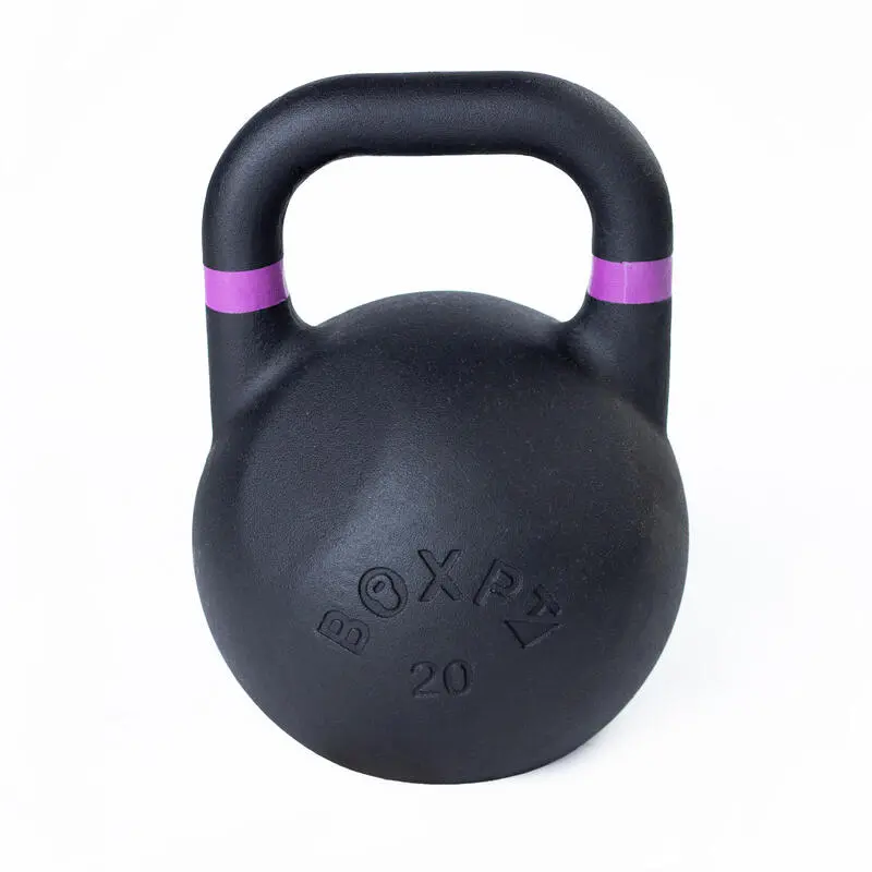 BOXPT EQUIPMENT Kettlebell De Competicion "Powder Coated" BOXPT 20kg Negro 3 BOXPT EQUIPMENT Kettlebell De Competicion "Powder Coated" BOXPT 20kg Negro