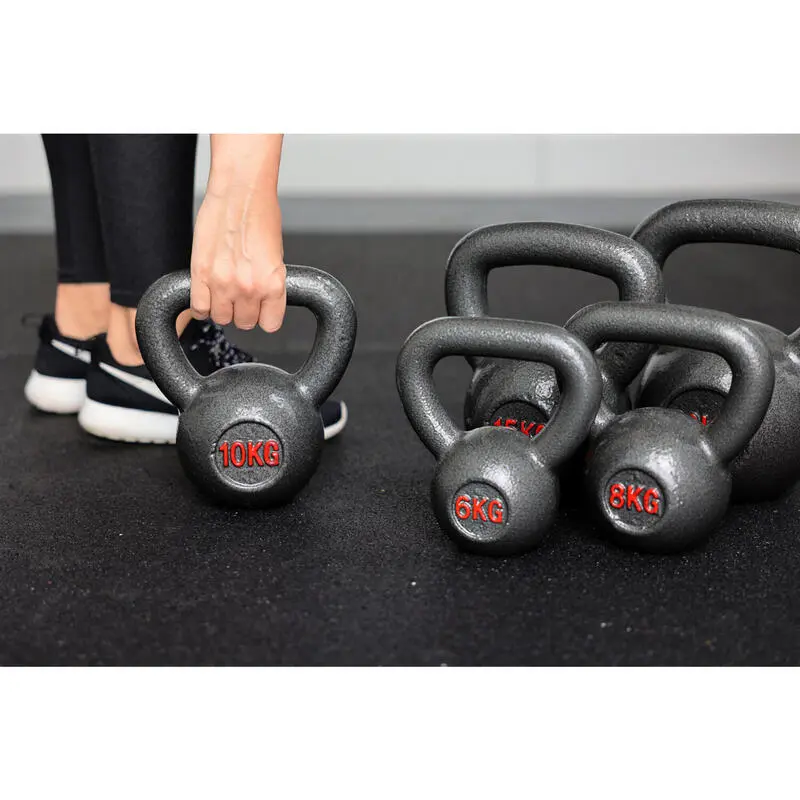 IVOL Kettlebell De Hierro Fundido - 10 Kg Para Fitness Y Entrenamiento De Fuerza 5 IVOL Kettlebell De Hierro Fundido - 10 Kg Para Fitness Y Entrenamiento De Fuerza - Imagen 3