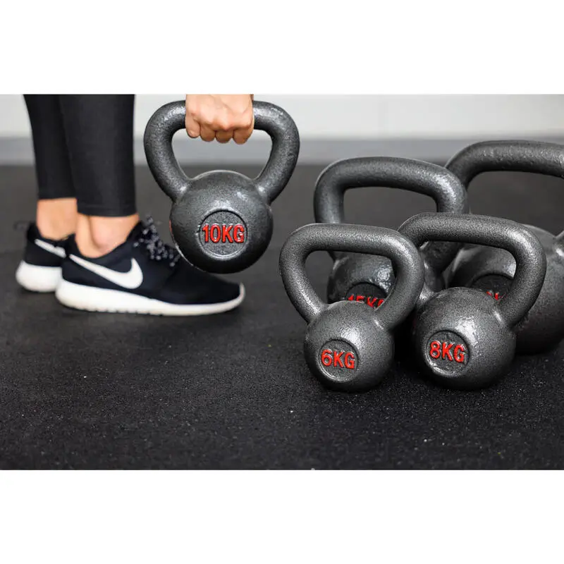 IVOL Kettlebell De Hierro Fundido - 10 Kg Para Fitness Y Entrenamiento De Fuerza 6 IVOL Kettlebell De Hierro Fundido - 10 Kg Para Fitness Y Entrenamiento De Fuerza - Imagen 4