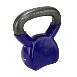 Tunturi Kettlebell - Vinilo - 4 Kg - Morado