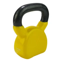 Tunturi Kettlebell - Vinilo - 6 Kg - Amarillo
