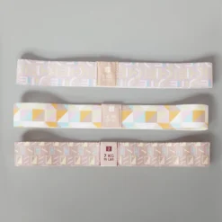 Domyos Kit 3 Minibandas Elásticas Fitness Textil Resistencia 5-6-7 kg 7 Domyos Kit 3 Minibandas Elásticas Fitness Textil Resistencia 5-6-7 kg -Fitness cardio Ventas kit 3 minibandas elasticas fitness textil resistencia 5 6 7 kg 1