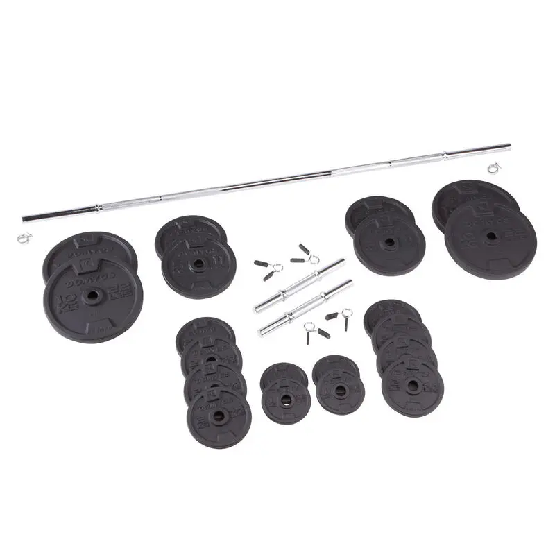 Kit Mancuernas Y Barras 93 Kg Musculación Corength 4 Kit Mancuernas Y Barras 93 Kg Musculación Corength - Imagen 2