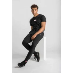 AESTHETIC WOLF Legacy Pantalones De Deporte - Fitness - Hombre - Negro -Fitness cardio Ventas legacy pantalones de deporte fitness hombre negro 1