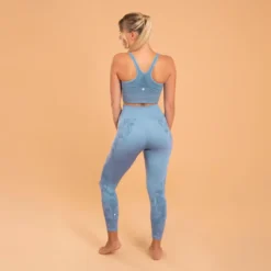 KIMJALY Leggings 7/8 Yoga DYN Azul Lavanda Sin Costuras -Fitness cardio Ventas leggings 78 yoga dyn azul lavanda sin costuras 4