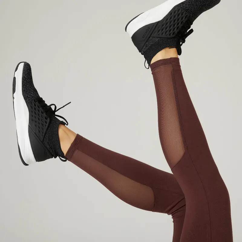 Leggings Mallas Fitness Efecto Vientre Plano Slim Mujer Nyamba 520 Marrón Oscuro 6 Leggings Mallas Fitness Efecto Vientre Plano Slim Mujer Nyamba 520 Marrón Oscuro - Imagen 4