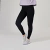 Domyos Leggings Mallas Fitness Slim Mujer Nyamba 900 Negro -Fitness cardio Ventas leggings mallas fitness slim mujer nyamba 900 negro