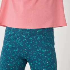 Domyos Leggings Mallas Gimnasia Deportiva Algodón Transpirable Niños Azul Marino -Fitness cardio Ventas leggings mallas gimnasia deportiva algodon transpirable nios azul marino 3