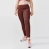 Kalenji Leggings Mallas Running Largas Mujer Support (XS A 5XL) Marrón -Fitness cardio Ventas leggings mallas running largas mujer support xs a 5xl marron