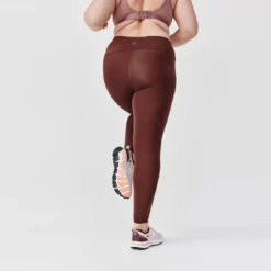 Kalenji Leggings Mallas Running Largas Mujer Support (XS A 5XL) Marrón -Fitness cardio Ventas leggings mallas running largas mujer support xs a 5xl marron 3