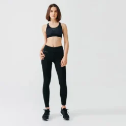 Kalenji Leggings Mallas Térmicas Running Mujer Negro -Fitness cardio Ventas leggings mallas termicas running mujer negro 3