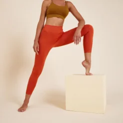 KIMJALY Leggings Mallas Yoga Dinamico 7/8 Mujer Cayena
