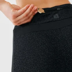 Kalenji Leggings Running Largas Cálidas Reflectantes Mujer Warm+ Night Negro -Fitness cardio Ventas leggings running largas calidas reflectantes mujer warm night negro 4