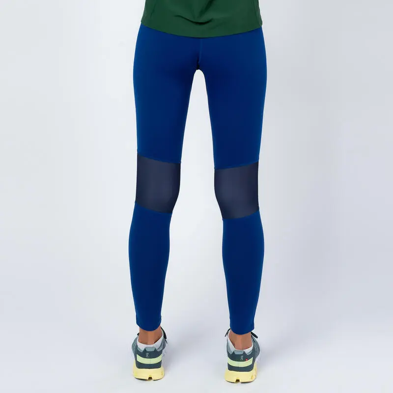 THE RUNNING REPUBLIC Leggings Running Largos De Poliéster Reciclado Para Mujer TRR Azul Eléctrico 4 THE RUNNING REPUBLIC Leggings Running Largos De Poliéster Reciclado Para Mujer TRR Azul Eléctrico - Imagen 2