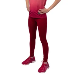 THE RUNNING REPUBLIC Leggings Running Largos De Poliéster Reciclado Para Mujer TRR Rojo