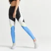 Domyos Leggings Talle Alto Fitness Moldeador Color Block -Fitness cardio Ventas leggings talle alto fitness moldeador color block