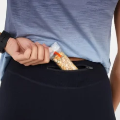 Leggins Mallas Running Piratas Mujer Kiprun Care Negro Azul -Fitness cardio Ventas leggins mallas running piratas mujer kiprun care negro azul 3