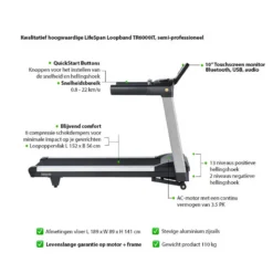 LifeSpan Fitness Cinta De Correr Semiprofesional TR6000iT -Fitness cardio Ventas lifespan fitness cinta de correr semiprofesional tr6000it 3