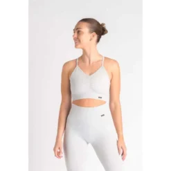 AESTHETIC WOLF LOEWI Scrunch Seamless Sujetador Deportivo Fitness - Mujer - Negro -Fitness cardio Ventas loewi scrunch seamless sujetador deportivo fitness mujer gris