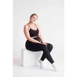 AESTHETIC WOLF LOEWI Scrunch Seamless Sujetador Deportivo Fitness - Mujer - Negro -Fitness cardio Ventas loewi scrunch seamless sujetador deportivo fitness mujer negro 2