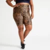 Domyos Mallas Ciclista Fitness Mujer Animal Print Cintura Alta Talla Grande -Fitness cardio Ventas mallas ciclista fitness mujer animal print cintura alta talla grande