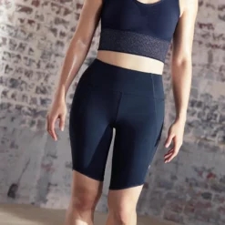 Mallas Ciclista Yoga Compresión Mujer Kimjaly Dyn Negro -Fitness cardio Ventas mallas ciclista yoga compresion mujer kimjaly dyn negro 3