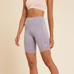 Mallas Ciclista Yoga Compresión Mujer Kimjaly Dyn Negro -Fitness cardio Ventas mallas ciclista yoga compresion mujer kimjaly dyn violeta