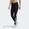 Mallas Leggings Adidas Fitness Mujer Linear Negro -Fitness cardio Ventas mallas leggings adidas fitness mujer linear negro