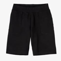 Mallas Short Fitness Algodón Recto Con Bolsillo Mujer Domyos Negro -Fitness cardio Ventas mallas short fitness algodon recto con bolsillo mujer domyos negro 4