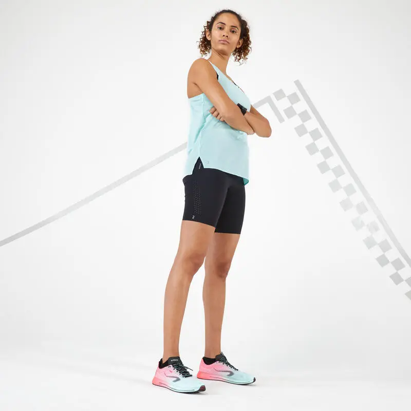 Mallas Short Mujer Cortas Running Kiprun Support Negro 5 Mallas Short Mujer Cortas Running Kiprun Support Negro - Imagen 3