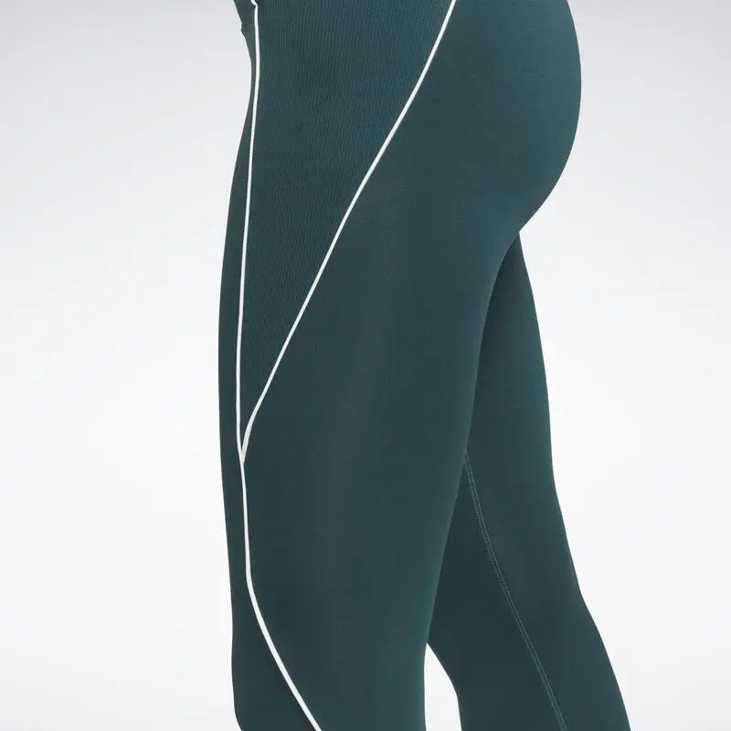 Reebok Mallas Workout Ready Ribbed High-Rise 7 Reebok Mallas Workout Ready Ribbed High-Rise - Imagen 5