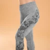 Mallas Yoga Estampado Ginko Mujer Kimjaly Dyn Gris -Fitness cardio Ventas mallas yoga estampado ginko mujer kimjaly dyn gris