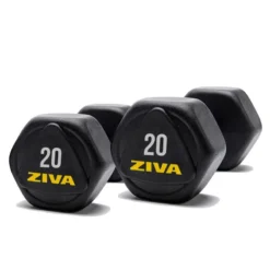 Mancuerna Hexagonal De Acero ZIVA Performance 20 Kg -Fitness cardio Ventas mancuerna hexagonal de acero ziva performance 20 kg 1