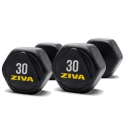 Mancuerna Hexagonal De Acero ZIVA Performance 30 Kg -Fitness cardio Ventas mancuerna hexagonal de acero ziva performance 30 kg 1
