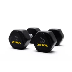 Mancuerna Hexagonal De Acero ZIVA Performance 7.5 Kg -Fitness cardio Ventas mancuerna hexagonal de acero ziva performance 75 kg 1