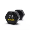Mancuerna Hexagonal De Acero ZIVA Performance 7.5 Kg -Fitness cardio Ventas mancuerna hexagonal de acero ziva performance 75 kg