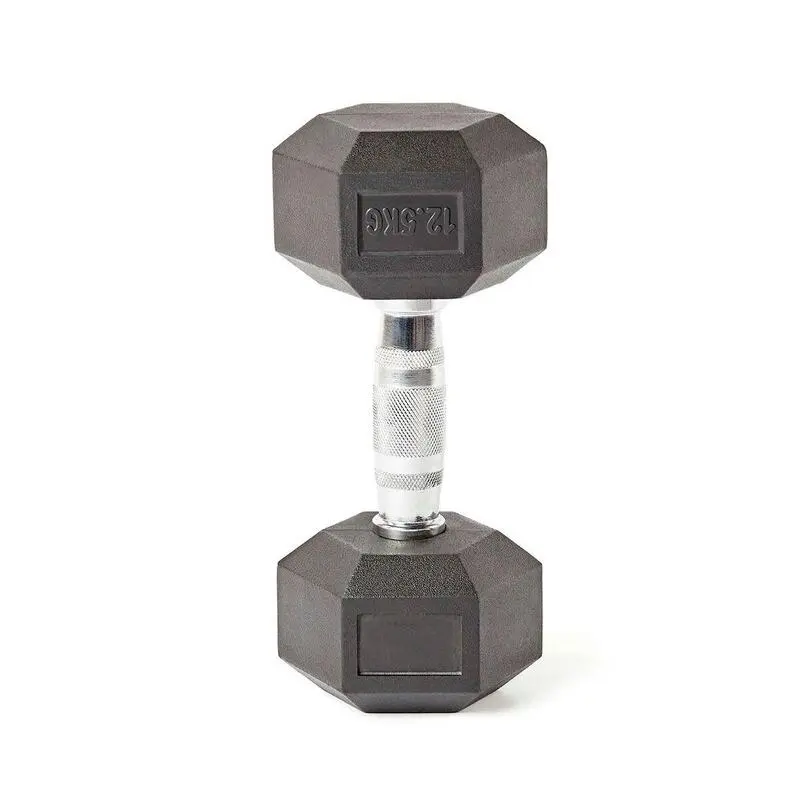 SINGULAR WOD MANCUERNA HEXAGONAL DUMBBELL 12,5 KG (Sin Logo) 4 SINGULAR WOD MANCUERNA HEXAGONAL DUMBBELL 12,5 KG (Sin Logo) - Imagen 2