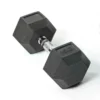 SINGULAR WOD MANCUERNA HEXAGONAL DUMBBELL 15 KG (Sin Logo) -Fitness cardio Ventas mancuerna hexagonal dumbbell 15 kg sin logo