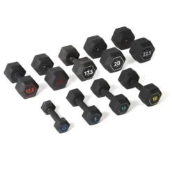 CORENGTH Mancuerna Musculación Crosstraining Hex Dumbbell Negro Hexagonal 17,5 kg 11 CORENGTH Mancuerna Musculación Crosstraining Hex Dumbbell Negro Hexagonal 17,5 kg -Fitness cardio Ventas mancuerna musculacion crosstraining hex dumbbell negro hexagonal 175 kg 4