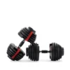 YOURFIT MANCUERNAS AJUSTABLES DE 24kg 2 YOURFIT MANCUERNAS AJUSTABLES DE 24kg -Fitness cardio Ventas mancuernas ajustables de 24kg