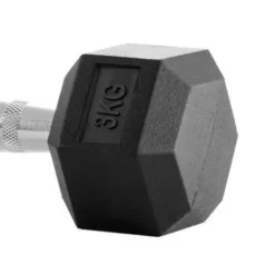 Mancuernas De Goma Hexagonales 3kg (par) Bodytone -Fitness cardio Ventas mancuernas de goma hexagonales 3kg par bodytone 3