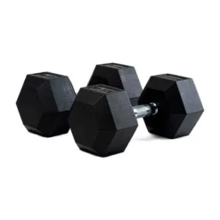 BODYTONE Mancuernas De Goma Hexagonales Profesionales 22Kg