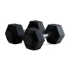 BODYTONE Mancuernas De Goma Hexagonales Profesionales 25Kg