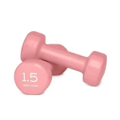 Fitness cardio Ventas 41 BODYTONE Mancuernas De Vinilo 1.5kg (Par)